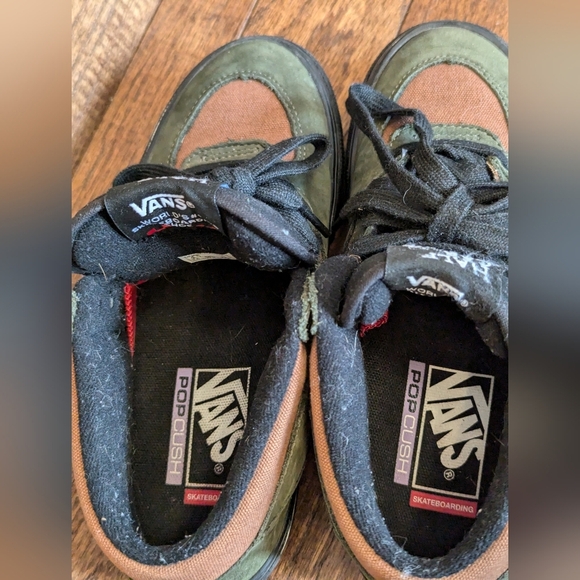 Vans Skate shoe Half Cab - Beef/Broccoli Size 4.5 - Picture 13 of 15